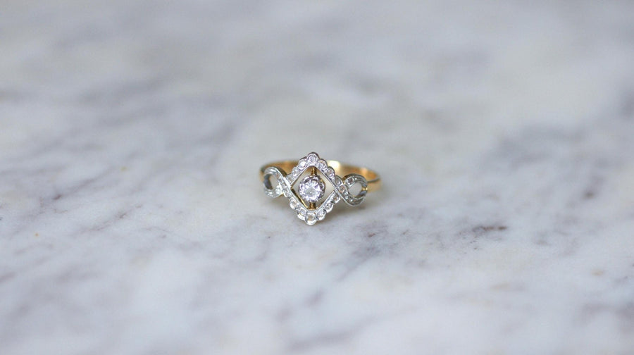 Bague Belle Epoque Infini Diamants - Galerie Pénélope