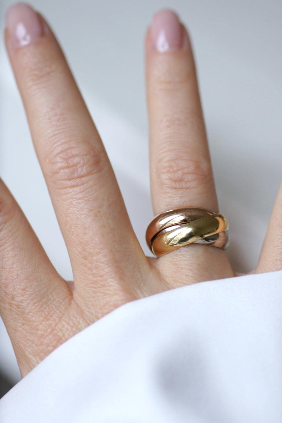 Alliance Cartier Trois Or De Cartier Ors De Cartier Bague Les Ors