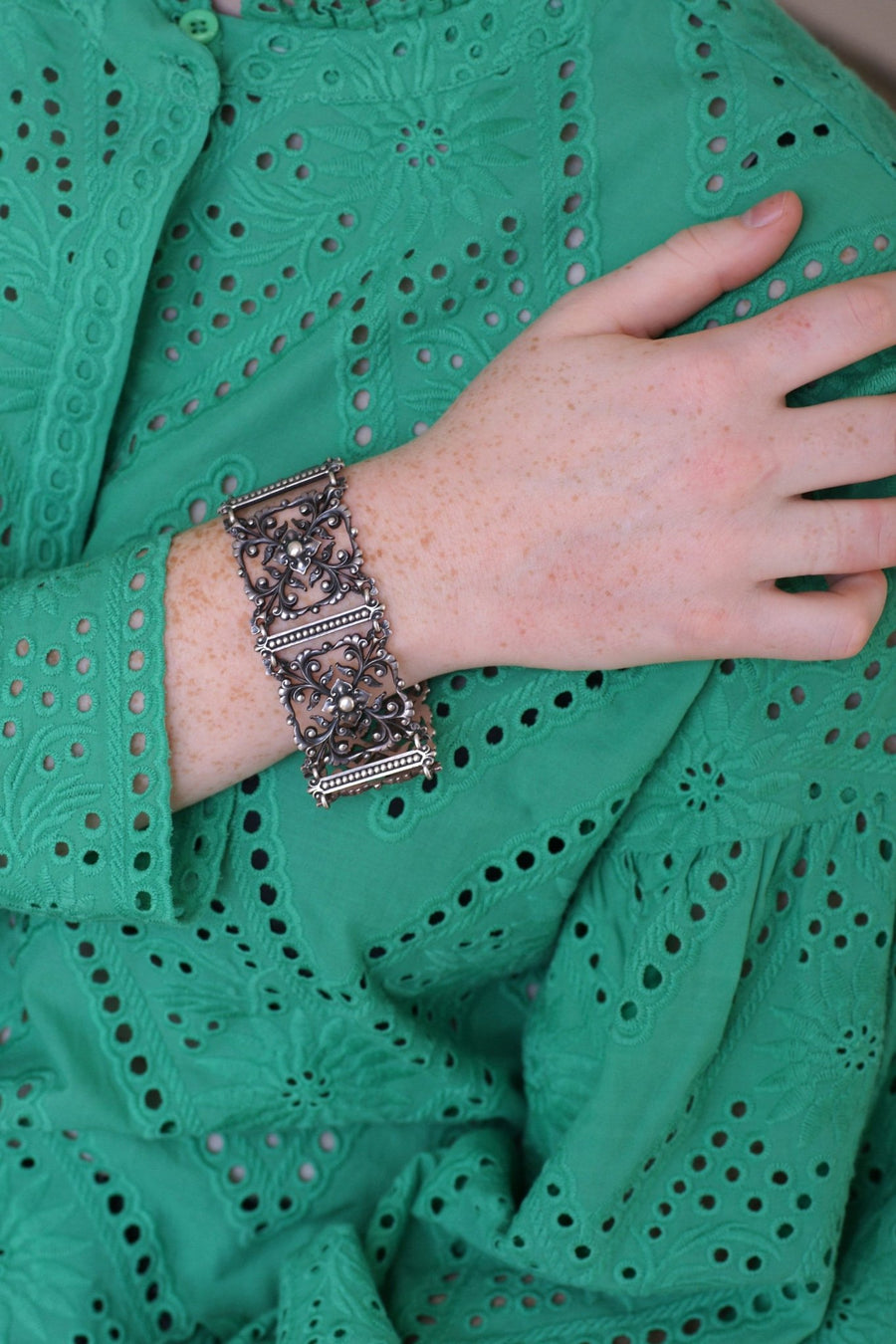 Bracelet Articulé Jules Wiese en Argent - Galerie Pénélope