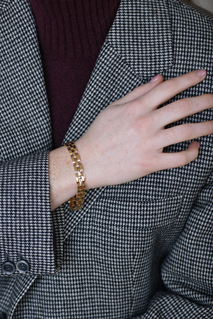 Cartier Bracelet Maille Panthère Or jaune - Galerie Pénélope
