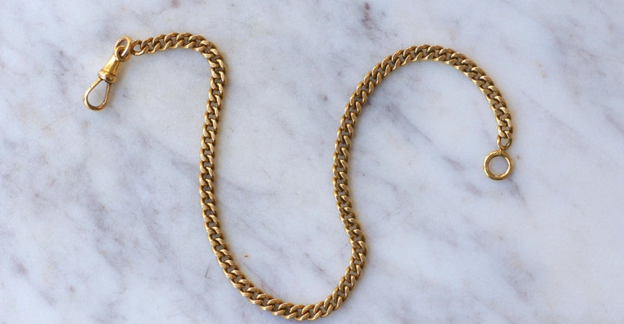 Chaîne de Montre Or, Bracelet, Chaîne de Cheville - Galerie Pénélope