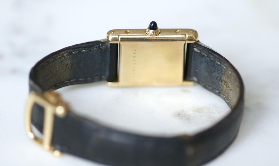 Montre Cartier Tank Louis Cartier Or Jaune 78087