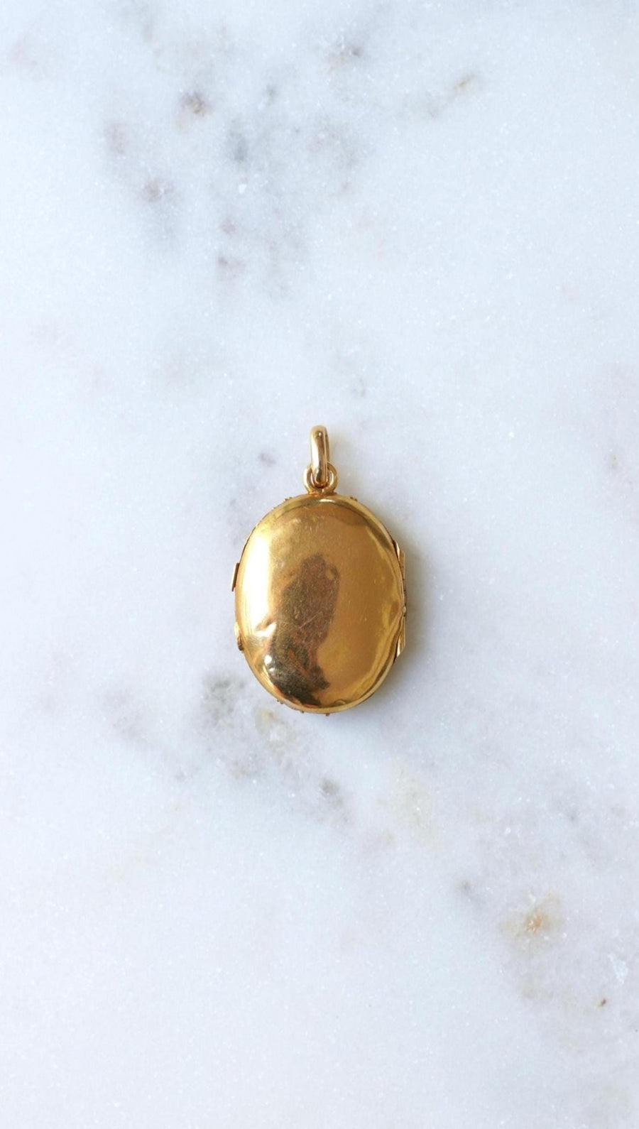 Médaillon Ouvrant Ancien Or Jaune et Perles Fines - Galerie Pénélope