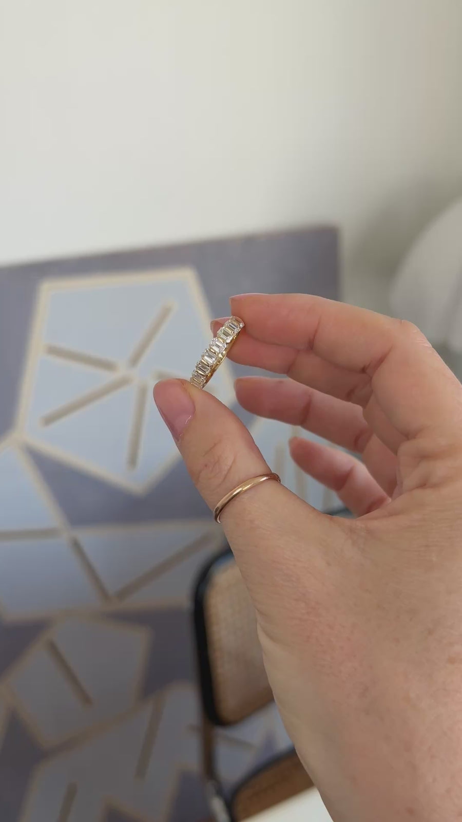 Alliance Diamants Taille Emeraude 1,70 Cts Or Jaune
