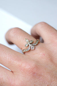 Bague fleur de online lys ancienne