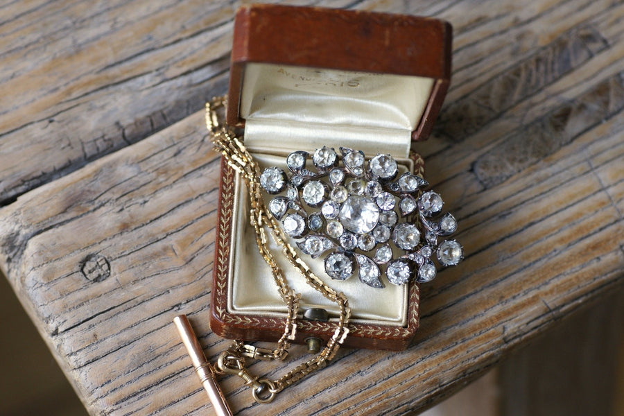 BROCHE ANCIENNE AVEC pierres Pensée peinte fait MAIN VINTAGE EUR 10,00 - FR BROCHE ANCIENNE AVEC pierres Pensée peinte fait MAIN VINTAGE EUR 10,00 - FR