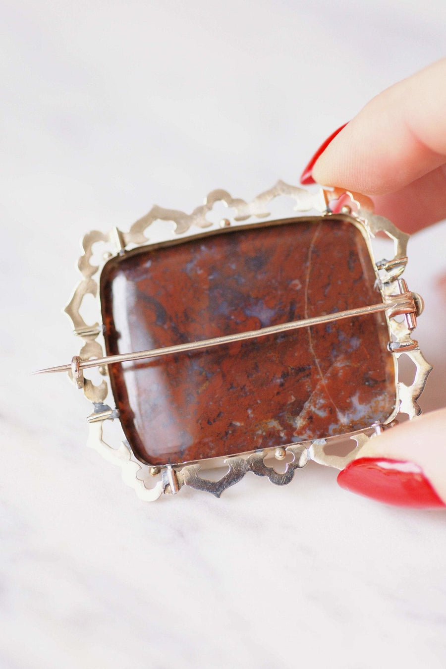 BROCHE ANCIENNE MICRO Mosaique Decor Floral EUR 9,99 BROCHE ANCIENNE MICRO Mosaique Decor Floral EUR 9,99
