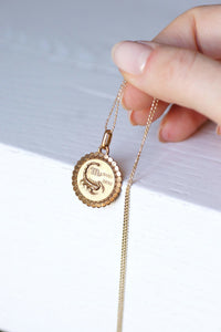 Pendentif Scorpion En Argent Massif Poinçonné - Vintage - Unisexe Signe Astrologique