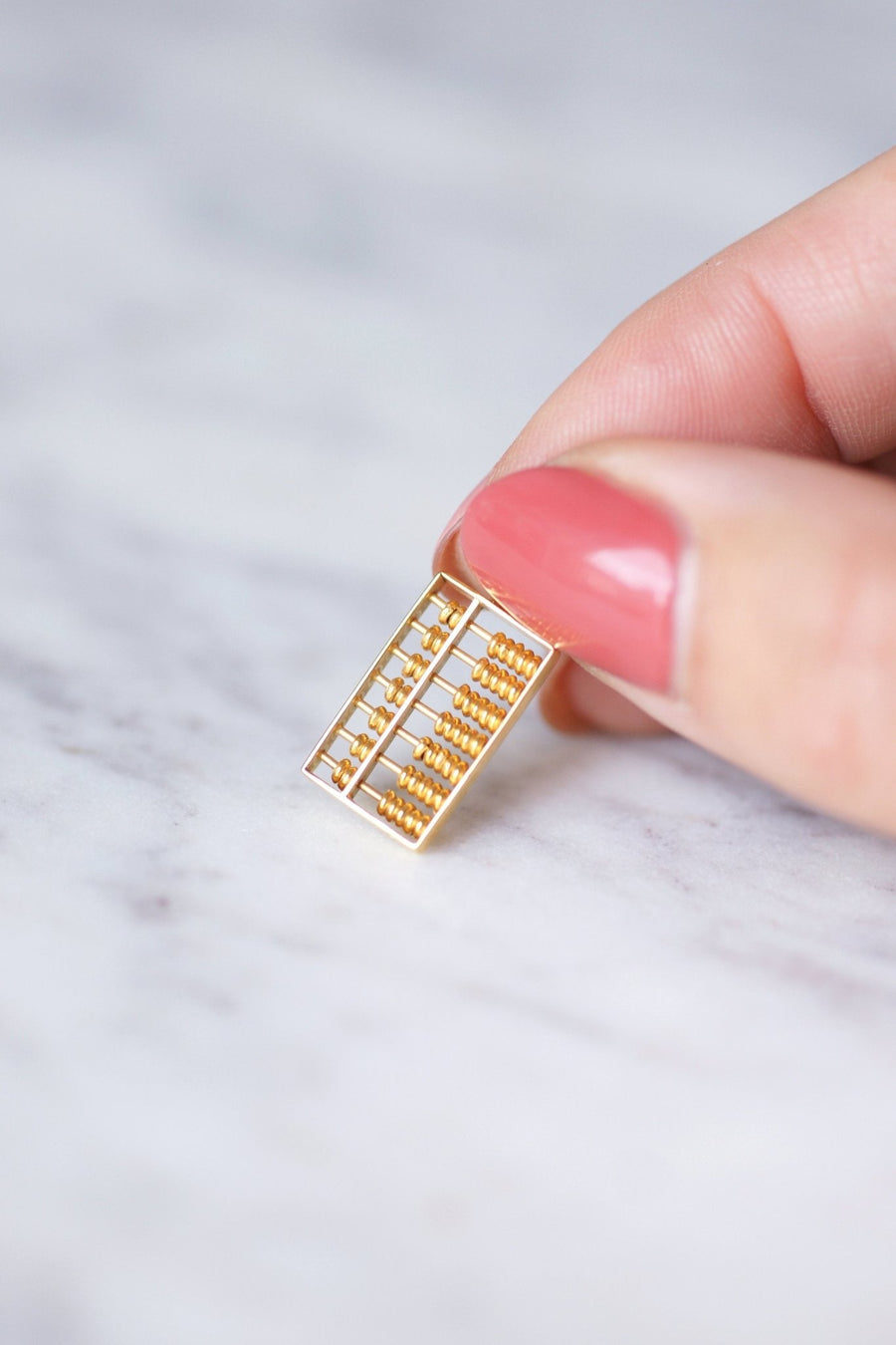 Pendentif vintage boulier en or jaune 14Kt - Galerie Pénélope